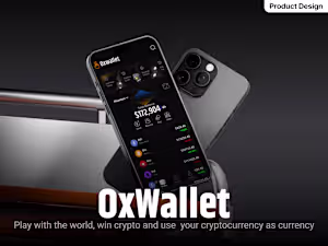 OxWallet 💠 Normalize Cryptocurrencies 💠 Mobile app Design