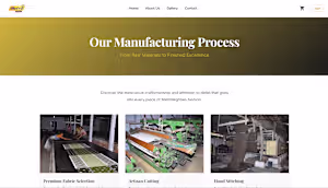 Designed and developed a responsive e-commerce website for a...