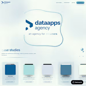 Agency landing page - dataapps agency