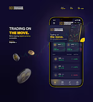 UI/UX | Engcode Exchange DeFi Mobile App on Behance