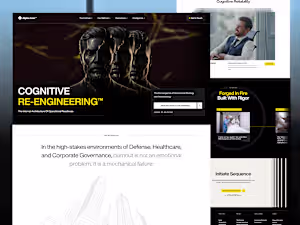 Alpha Lion Institute Website — UX, UI Design & Development