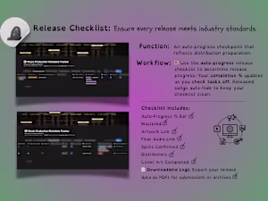 Music Release/Metadata: & Creative Ops
