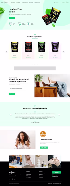 Shopify Landing page🙌 