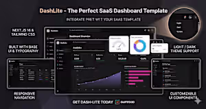 I build modern SaaS dashboards