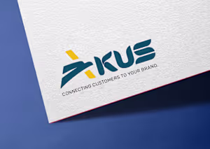Logo Design for Akus Top Digital Marketing Agency