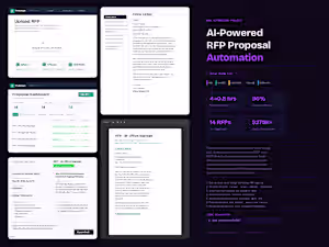 Built a full-stack AI automation