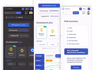 CriptoStrategy  User Interface design