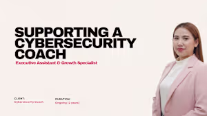 Executive Support and Growth for Cybersecurity Coach