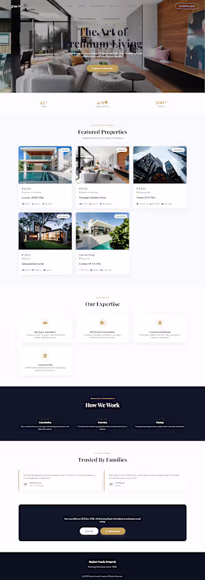 Website Development - Real Estate