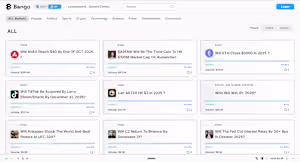 Bango On-Chain Prediction market