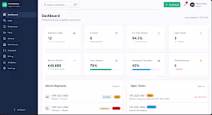 We developed a complete logistics