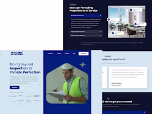  Perfecting Properties Website design
