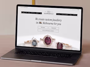Jewellery website design