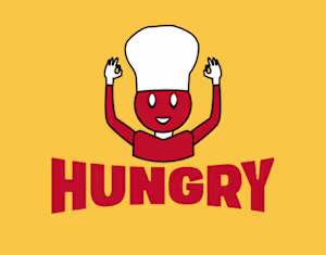 HUNGRY-Brand Identity Design.