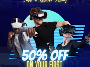 Flyer for a Arcade Startup