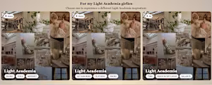 Light Academia Website