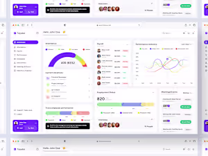 Transform HR Management with Our Modern UI/UX Dashboard