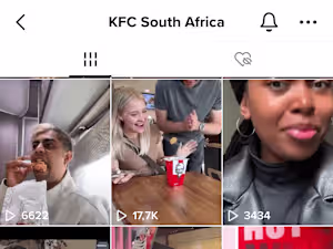 @KFCSA TikTok Content Creation 