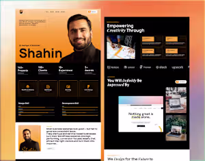 High-End Personal Portfolio Website Design
