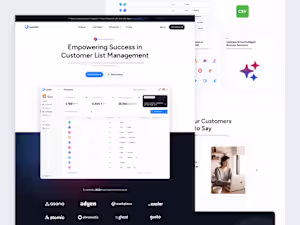 Exploration - Landing Page