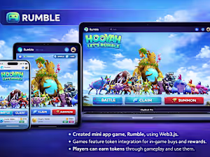 Telegram Mini app with Web3 integration