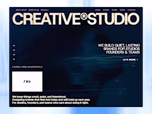 CREATV — Modern Agency & Studio Template