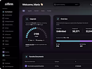 AiFirm - All-in-One AI Content Platform