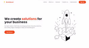 Digital Marketing Agency Landing Page