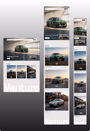 Responsive design exploration