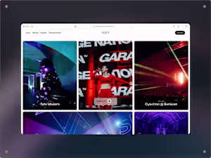 SHIFT London Collective - Digital Portfolio Development
