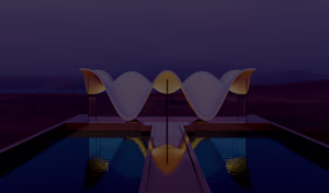 New C4D Project:
Organic Wave Pavilion