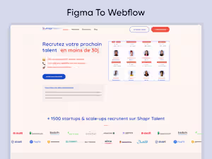Figma to Webflow Conversion Project