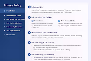GDPR-Aligned Privacy Policy Template for
