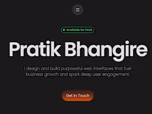 Responsive Portfolio Website
