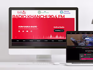 Radio Khanchi Website Design