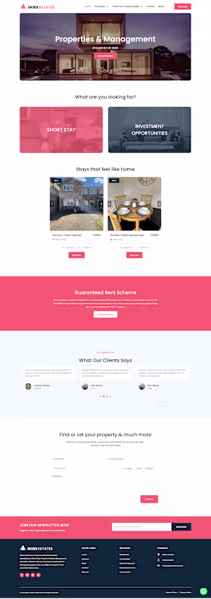 Framer website designs