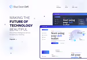 UI/UX | Blue Swan Defi Web3 App on Behance
