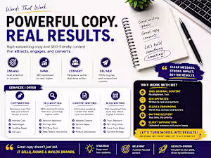 Festival and Lifestyle Blog Copy.