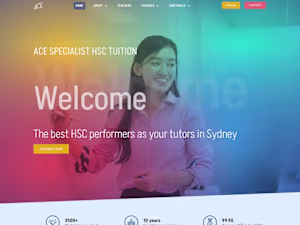 Academic Institution Website