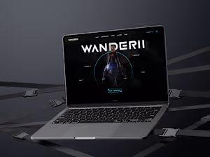 WANDERII – Designed a Website for a Gaming Platform