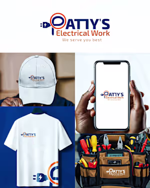 Worked on a clients logo for his electrical business