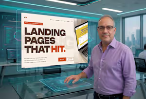 Personal landing page
Personal portfolio landing