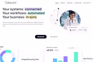 Webflow Site for Gen‑AI Integration & Automation