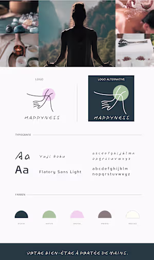 A visual identity designed for