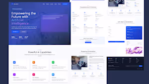 NeutralTech Full Website Design made on Figma Did I cook?