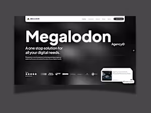 Megalodon- Framer Website
Megalodon is a