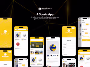 Auro Sports – E-Commerce Web & App Development