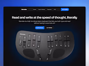 Stenolex – The Steno Keyboard