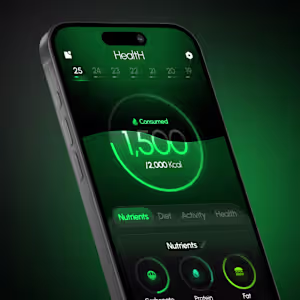 AI Fitness & Healthcare UI design.