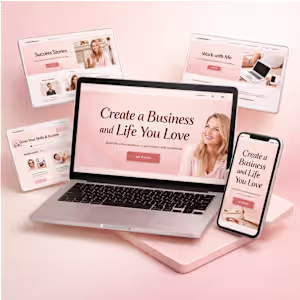 I designed this coaching website